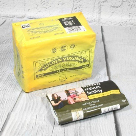 Golden Virginia Yellow Original (Gold) 10x50g